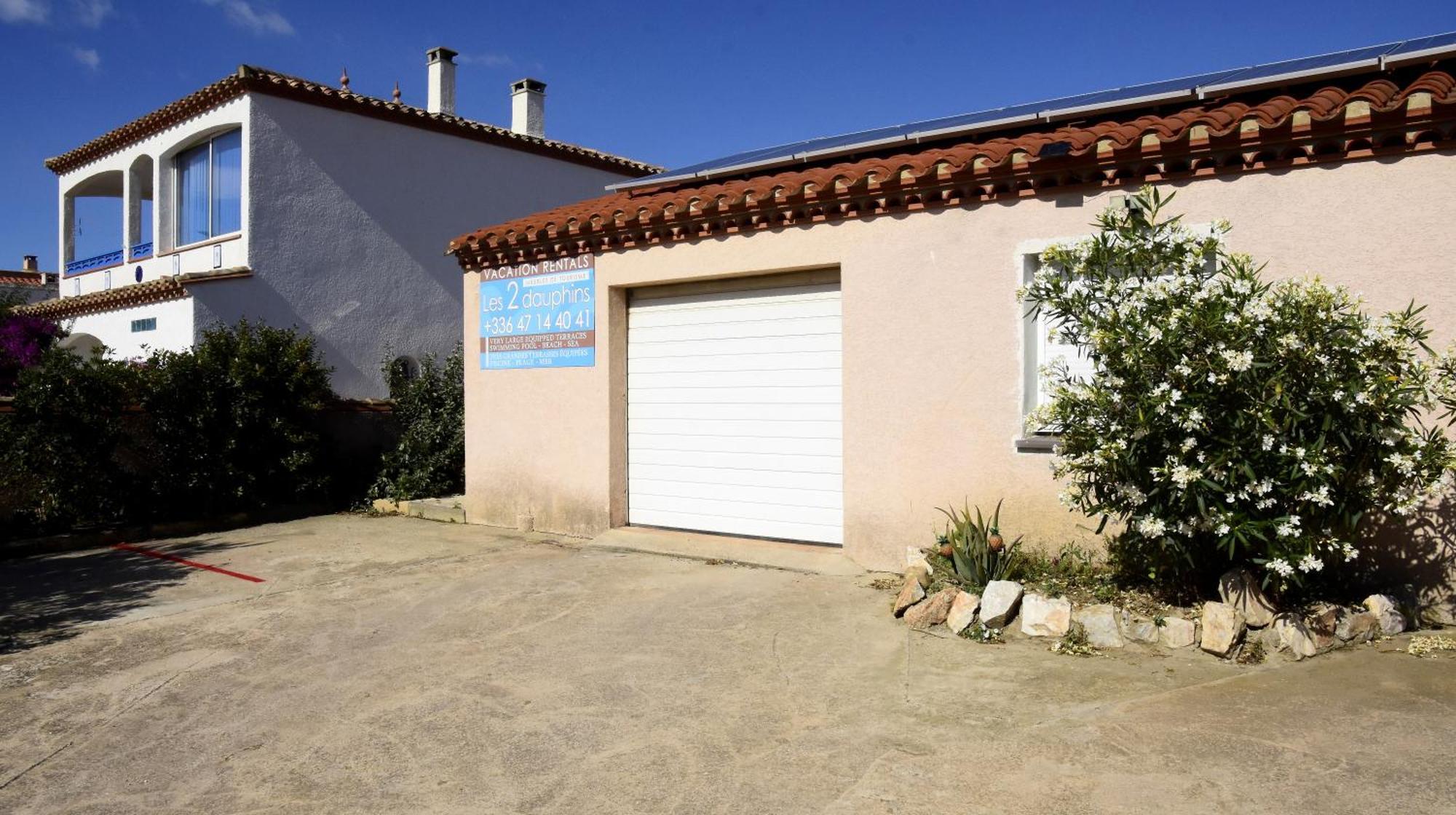 Les 2 Dauphins Villa Le Barcarès Exterior foto